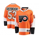 Philadelphia Flyers #53 Shayne Gostisbehere Fanatics Branded Orange Home Breakaway NHL Jersey