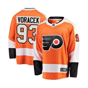 Philadelphia Flyers #93 Jakub Voracek Fanatics Branded Orange Home Breakaway NHL Jersey