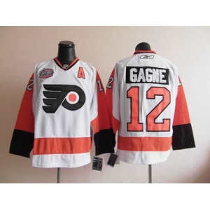 nhl jerseys philadelphia flyers #12 gagne orange[winter classic]