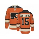 nhl jerseys philadelphia flyers #15 michael del zotto orange