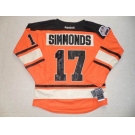 nhl jerseys philadelphia flyers #17 simmonds orange[black number][simmonds]