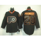 nhl jerseys philadelphia flyers #20 pronger black[2011 new]