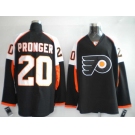 nhl jerseys philadelphia flyers #20 pronger black