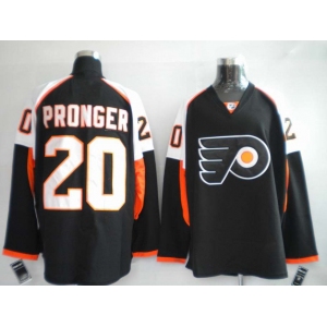 nhl jerseys philadelphia flyers #20 pronger black