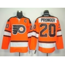 nhl jerseys philadelphia flyers #20 pronger orange[black number][2011 new]