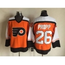 nhl jerseys philadelphia flyers #26 propp orange[m&n]