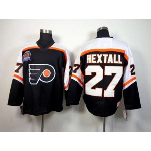 nhl jerseys philadelphia flyers #27 hextall black[hextall][m&n]