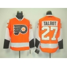 nhl jerseys philadelphia flyers #27 talbot orange