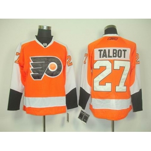 nhl jerseys philadelphia flyers #27 talbot orange