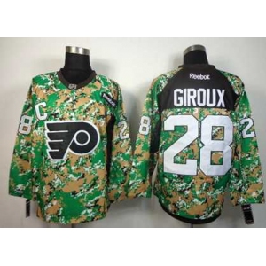 nhl jerseys philadelphia flyers #28 giroux camo[patch C]