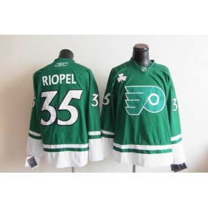 nhl jerseys philadelphia flyers #35 riopel green[riopel]