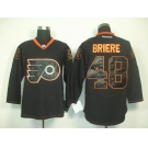 nhl jerseys philadelphia flyers #48 briere black[2011 new]