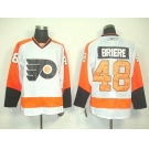 nhl jerseys philadelphia flyers #48 briere white