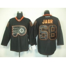 nhl jerseys philadelphia flyers #68 jagr black[2011 new]