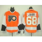 nhl jerseys philadelphia flyers #68 jagr orange