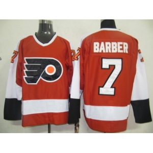 nhl jerseys philadelphia flyers #7 barber orange