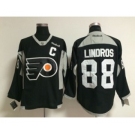 nhl jerseys philadelphia flyers #88 lindros black[patch C]