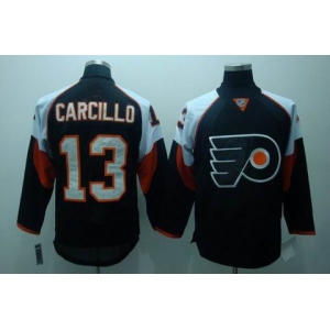 nhl philadelphia flyers #13 carcilllo black