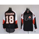 nhl philadelphia flyers #18 mike richards black