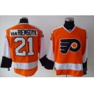 nhl philadelphia flyers #21 riemsdyk orange