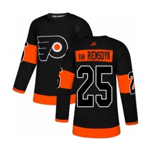 Youth Adidas Philadelphia Flyers #25 James Van Riemsdyk Authentic Black Alternate NHL Jersey