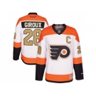 Youth Philadelphia Flyers #28 Claude Giroux White 3rd Stitched NHL Jersey