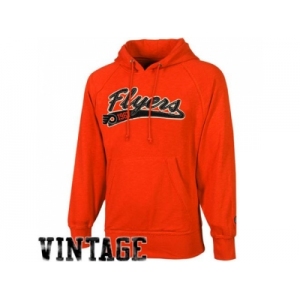 Old Time Hockey Philadelphia Flyers Orange Hudson Pullover Hoodie