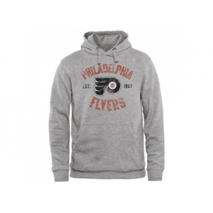Philadelphia Flyers Ash Heritage Pullover Hoodie