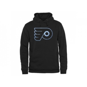Philadelphia Flyers Black Rinkside Pond Hockey Pullover Hoodie