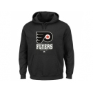 Philadelphia Flyers Majestic Black Big & Tall Critical Victory Pullover Hoodie
