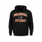 Philadelphia Flyers Majestic Black Heart & Soul Hoodie