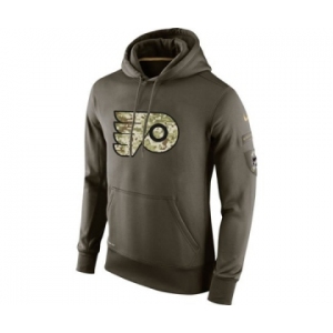 nhl jerseys philadelphia flyers nike green salute to service[pullover hooded sweatshirt]