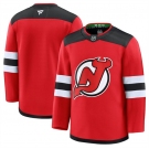 Men's New Jersey Devils Blank Red 2024-25 Home Stitched Hockey Jersey