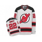 Men's Reebok New Jersey Devils #22 Kyle Quincey Authentic White Away NHL Jersey