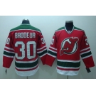 nhl devils #30 brodeur redgreen