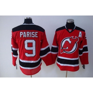 nhl devils #9 parise red