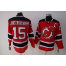 nhl devils langenbrunner #15 red