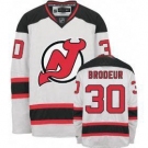 nhl jersey devils #30 brodeur white