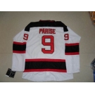 nhl jersey devils #9 parise white