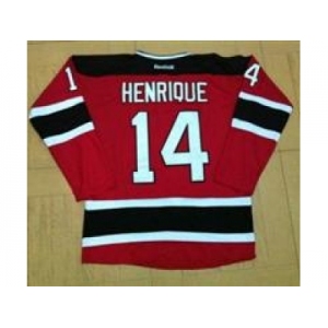 nhl jerseys new jersey devils #14 henrique redblack