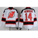 nhl jerseys new jersey devils #14 henrique white