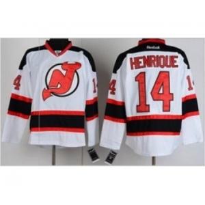 nhl jerseys new jersey devils #14 henrique white