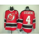 nhl jerseys new jersey devils #4 stevens redblack