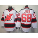 nhl jerseys new jersey devils #68 jagr white