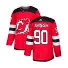 Youth New Jersey Devils #90 Marcus Johansson Authentic Red Home Hockey Jersey