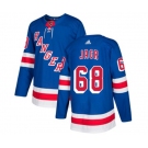 Adidas New York Rangers #68 Jaromir Jagr Premier Royal Blue Home NHL Jersey