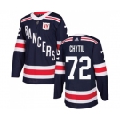 Adidas New York Rangers #72 Filip Chytil Authentic Navy Blue 2018 Winter Classic NHL Jersey