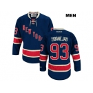 Men New York Rangers #93 mika zibanejad Dark Blue Alternate Stitched NHL Jersey