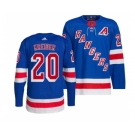 Men's New York Rangers #20 Chris Kreider Blue Stitched Jersey