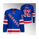 Men's New York Rangers #32 Jonathan Quick Royal Stitched Jersey